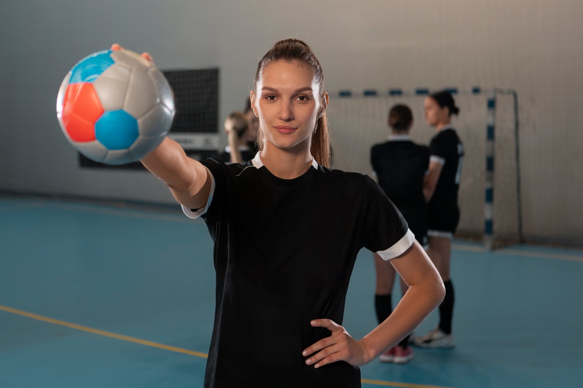 view-handball-player